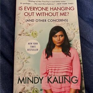 Mindy Kaling Book with Pink Cover